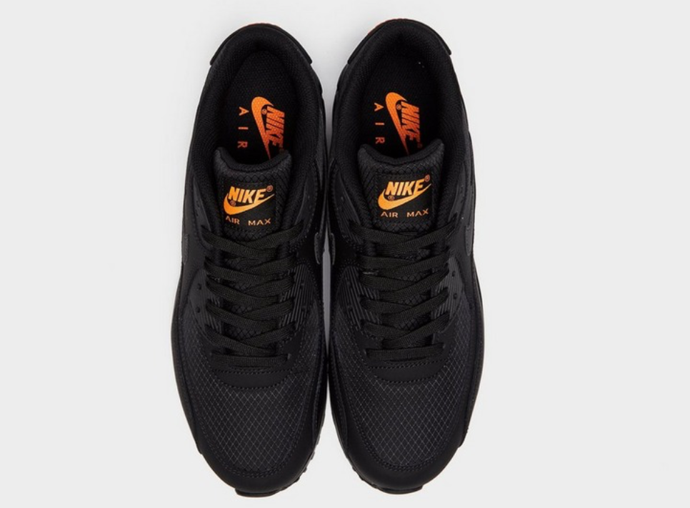 air max 90 black and orange mens